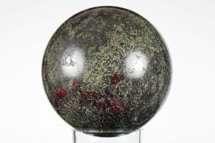 Polished Dragon's Blood Jasper Sphere - South Africa #202741